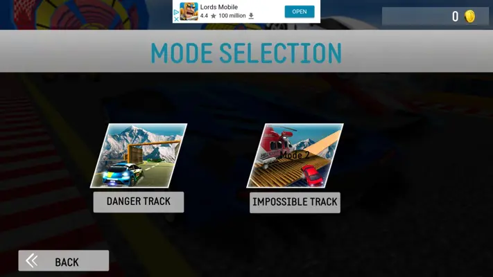 Racing Car Stunts On Impossible Tracks android App screenshot 1