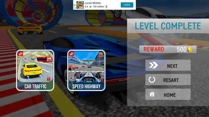 Racing Car Stunts On Impossible Tracks android App screenshot 6